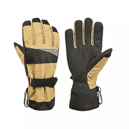 Firefighter′ S-Handschuhe mit atmungsaktiver Film-Aramidfaser und rutschfesten Silikonmaterialien schützen effektiv die Handsicherheit